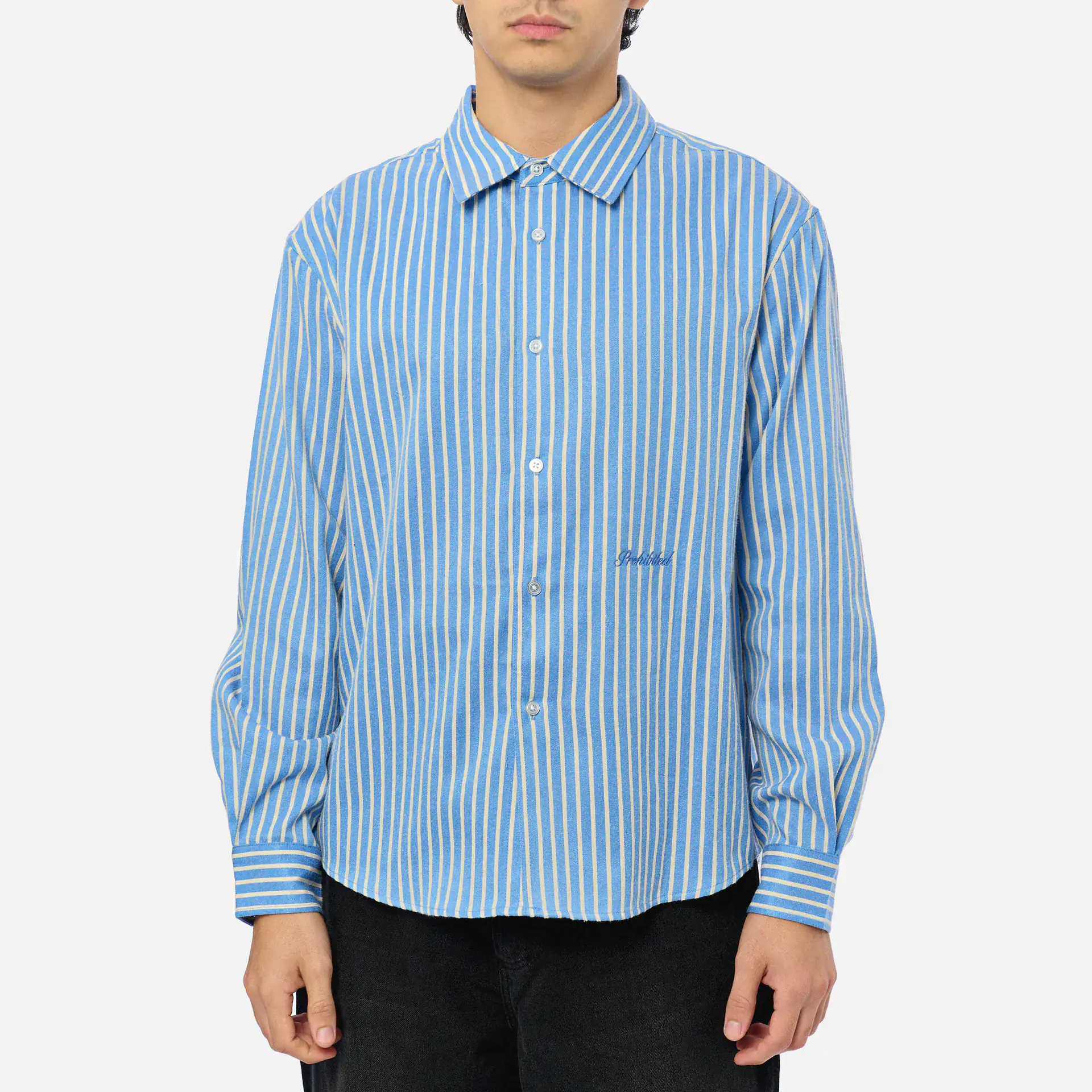 Prohibited Oxford Dress Shirt Blue