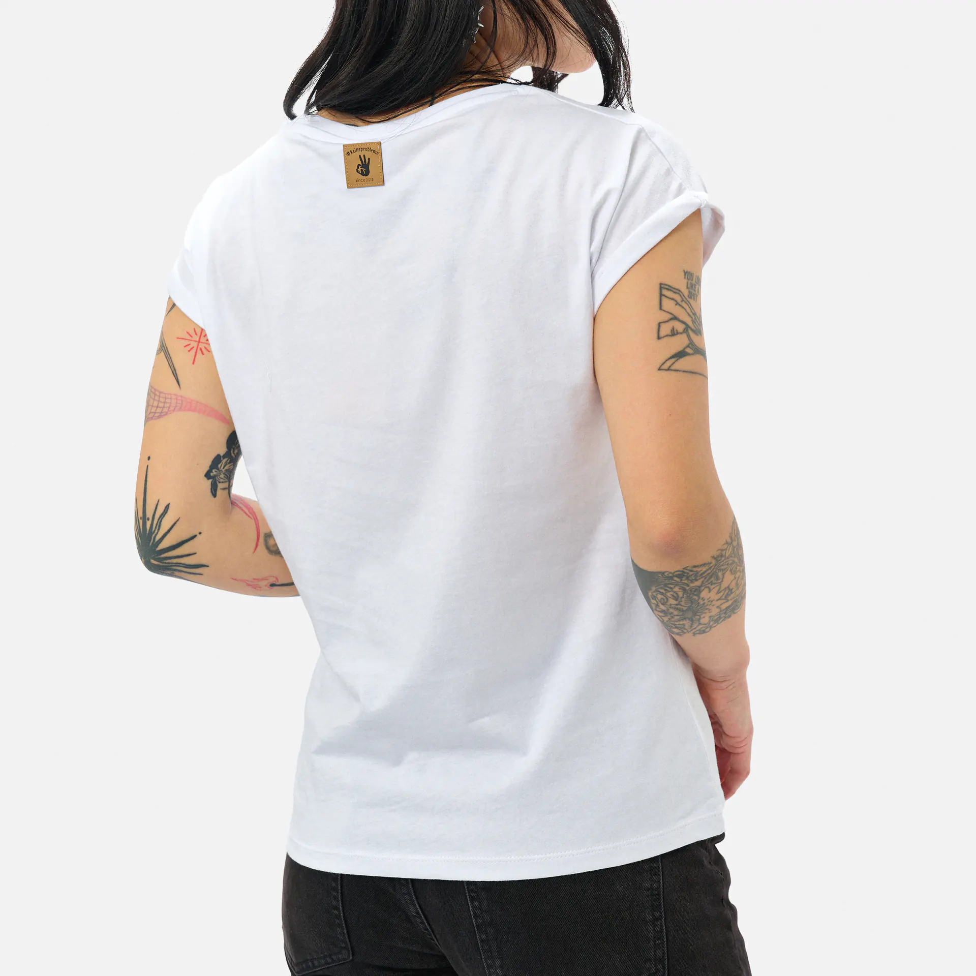 Kleinigkeit Görls Normalfit T-Shirt Happy Spritz White