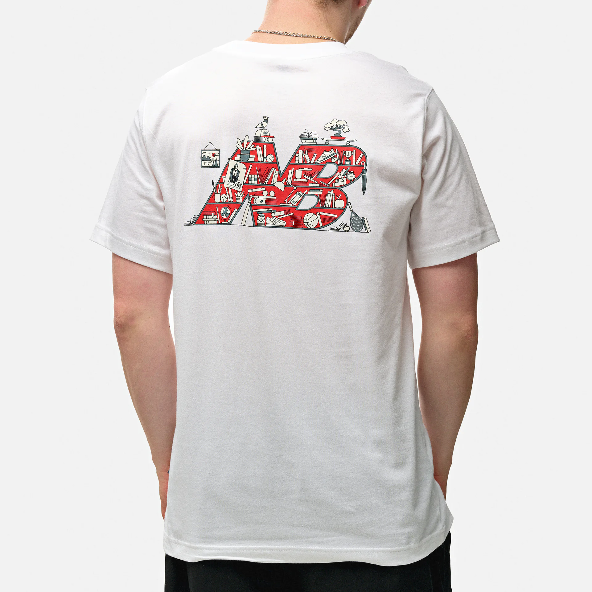 New Balance Bookshelf T-Shirt White