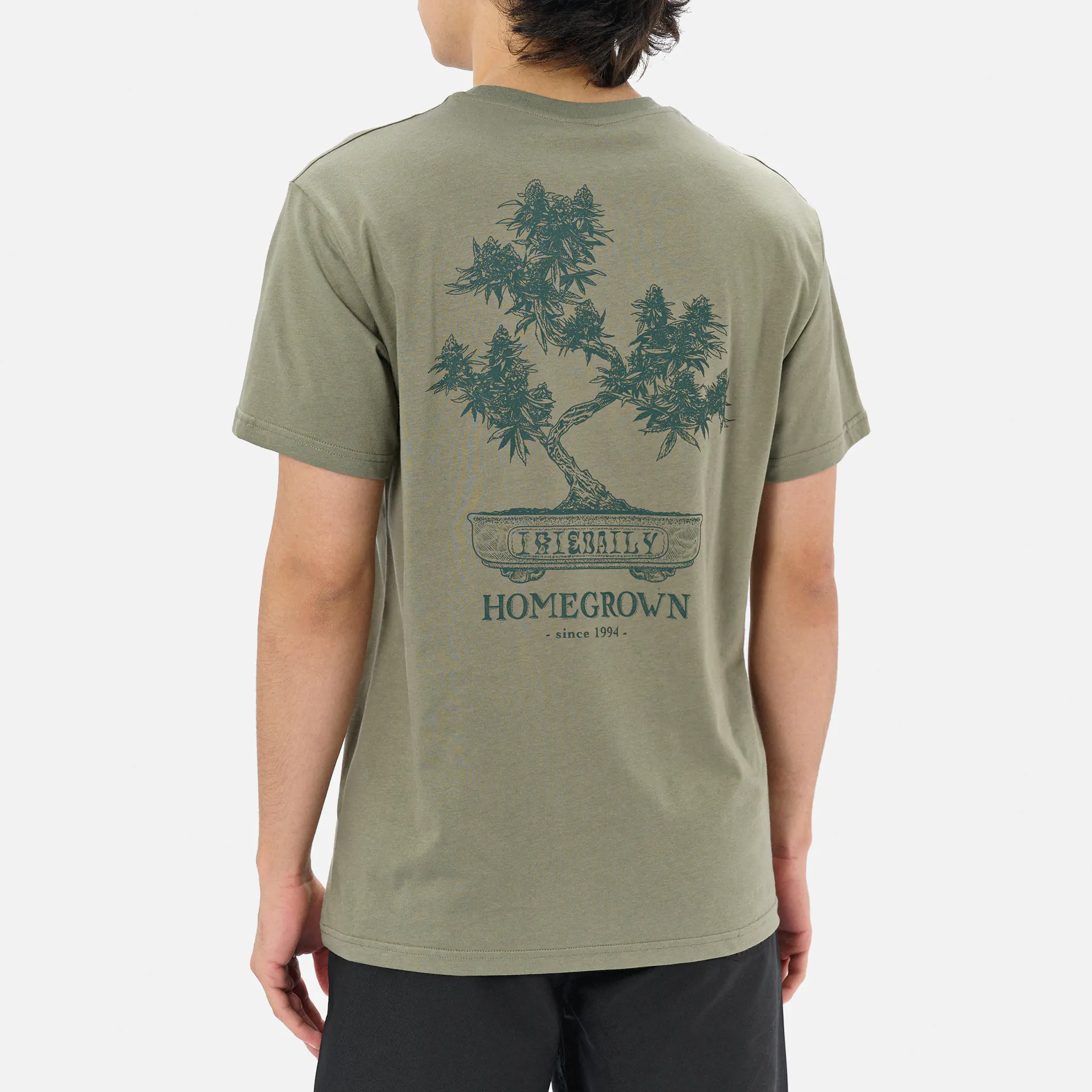 Iriedaily Bonsigh T-Shirt Smokey Olive