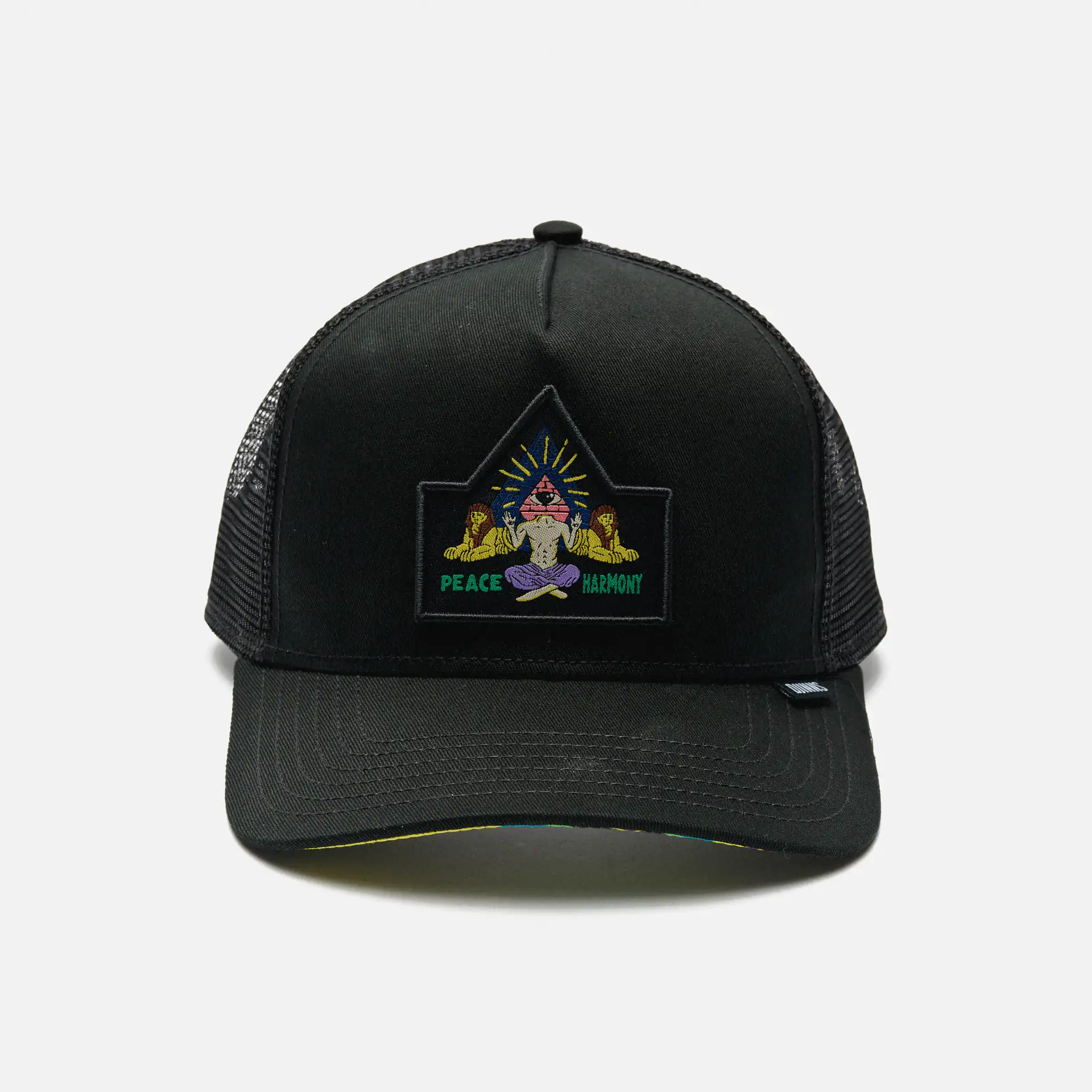 DJINNS Trucker Cap HFT Peace & Harmony Black