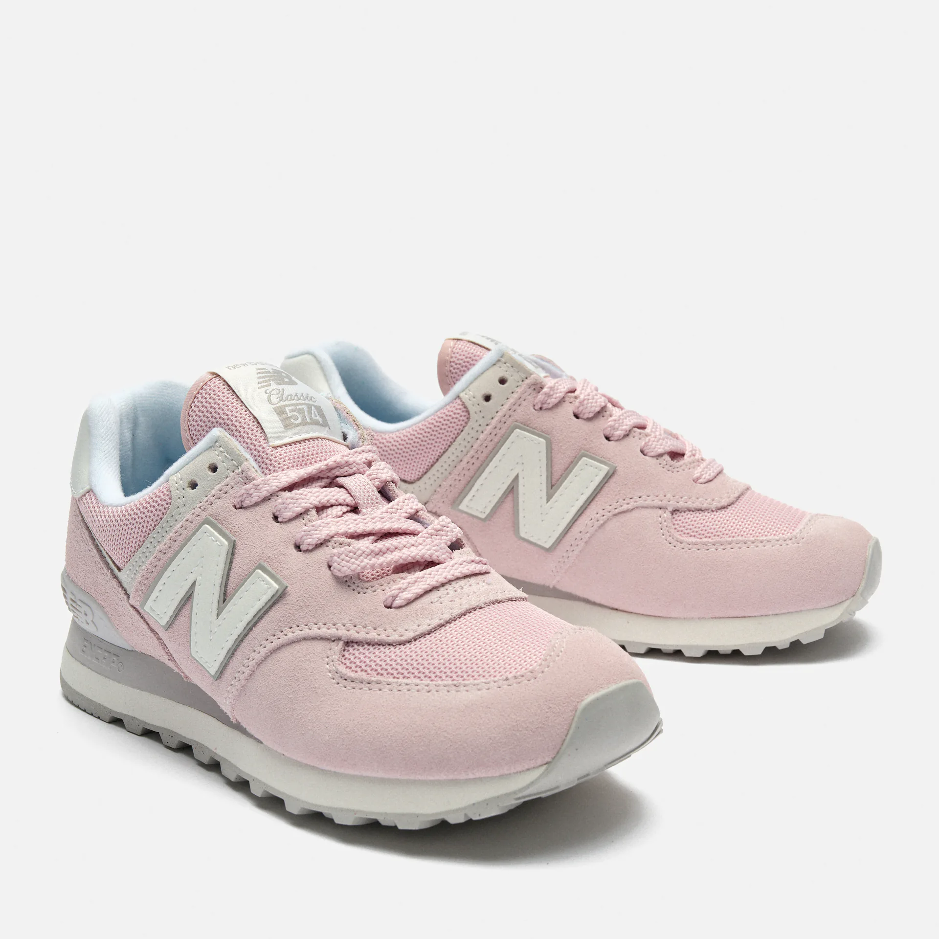 New Balance WL574 Classics Sneaker Stone/Pink