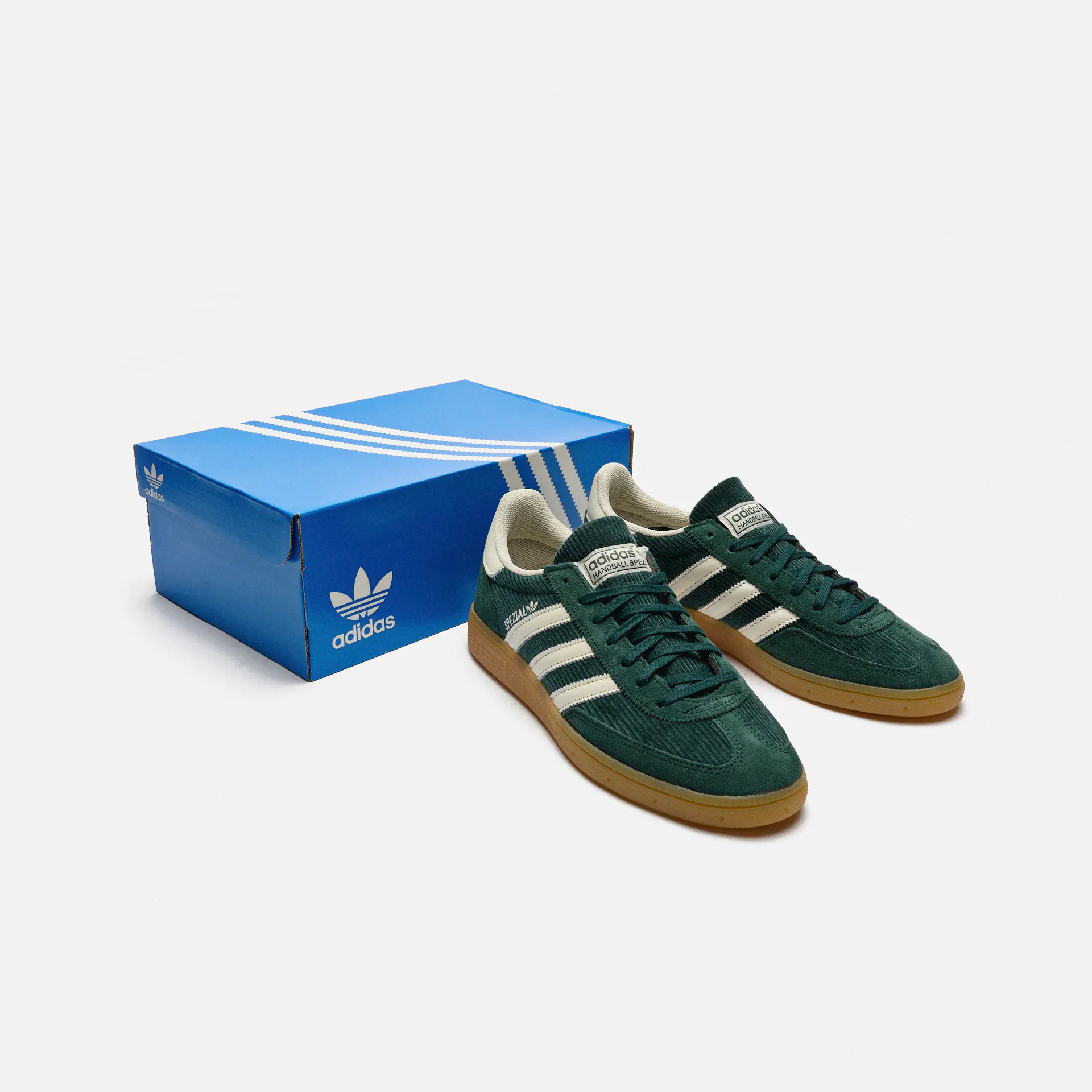 adidas Originals Handball Spezial Sneaker Mineral Green/Off White/Gum