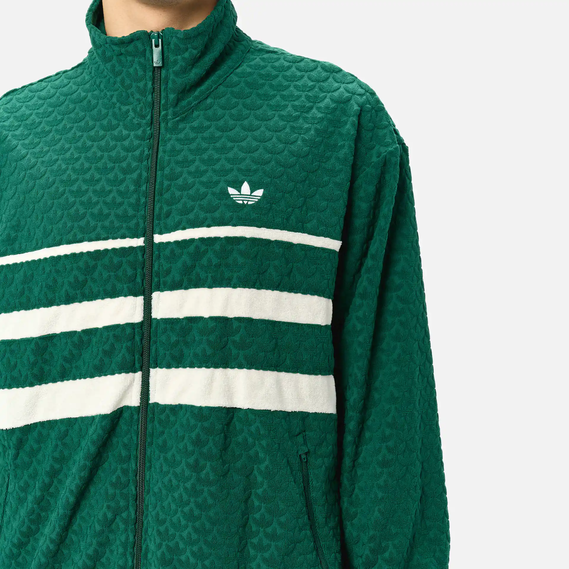 adidas Originals Monogram Track Jacket Collegiate Green