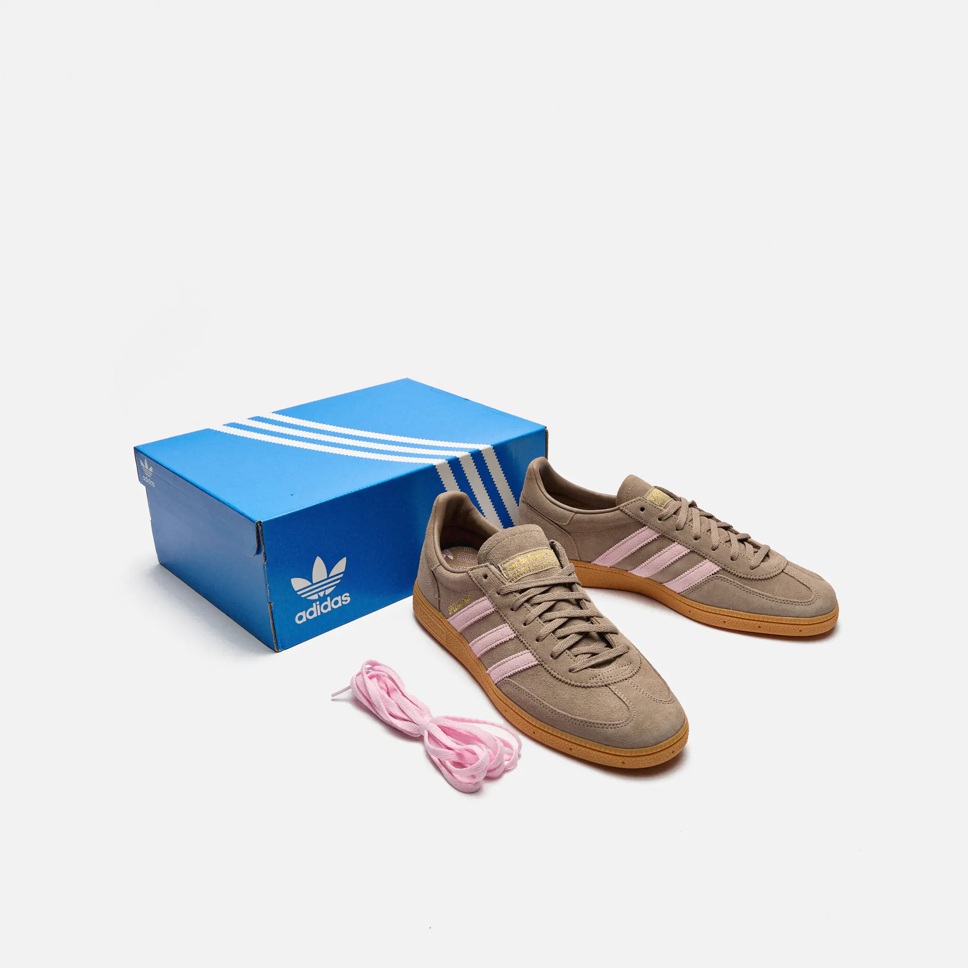 adidas Originals Handball Spezial Sneaker Chalky Brown/Clear Pink