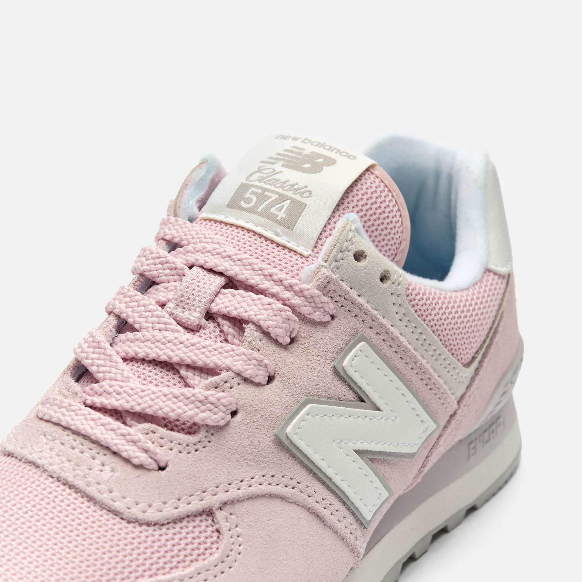 New Balance WL574 Classics Sneaker Stone/Pink