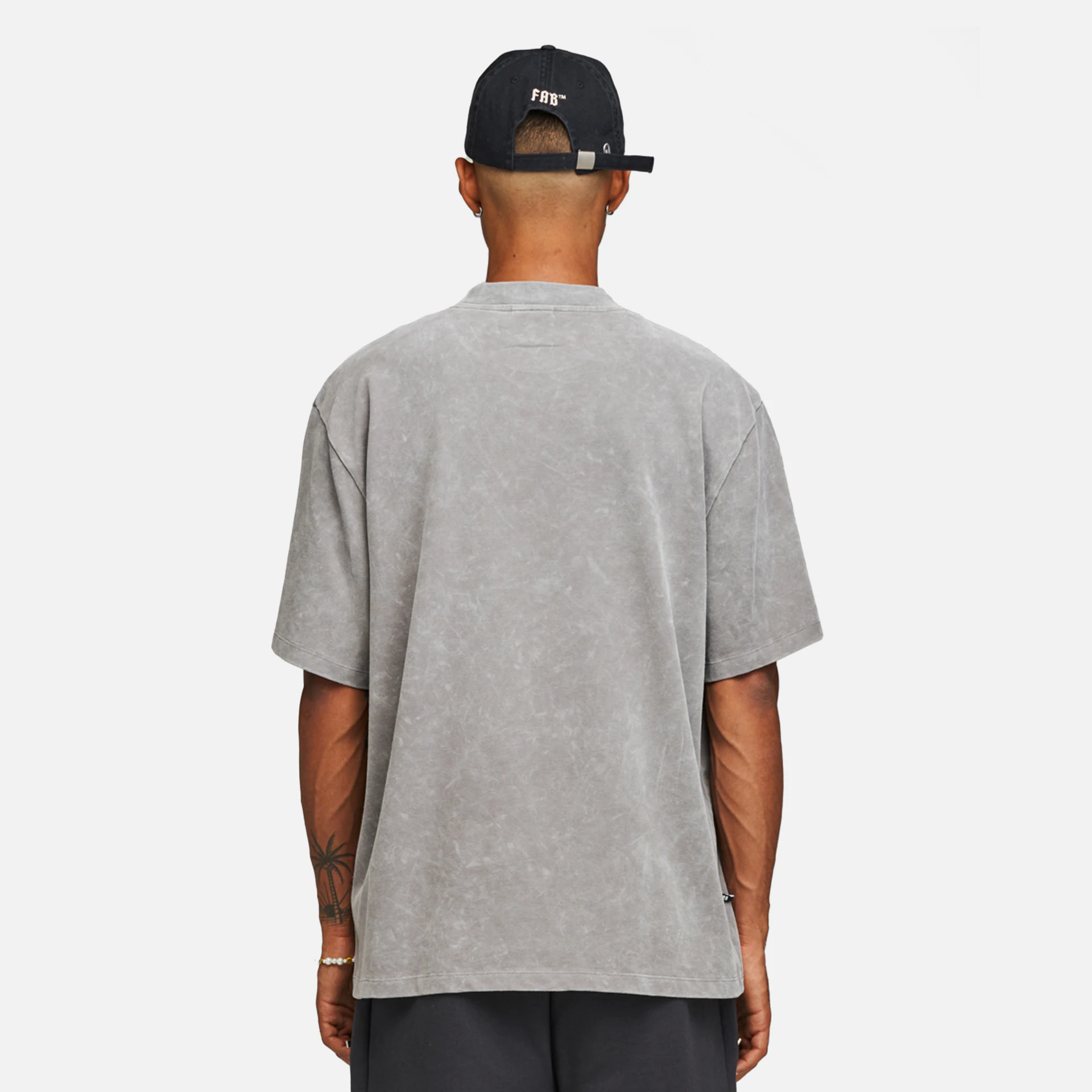 Fast and Bright Pinball T-Shirt Washed Grey