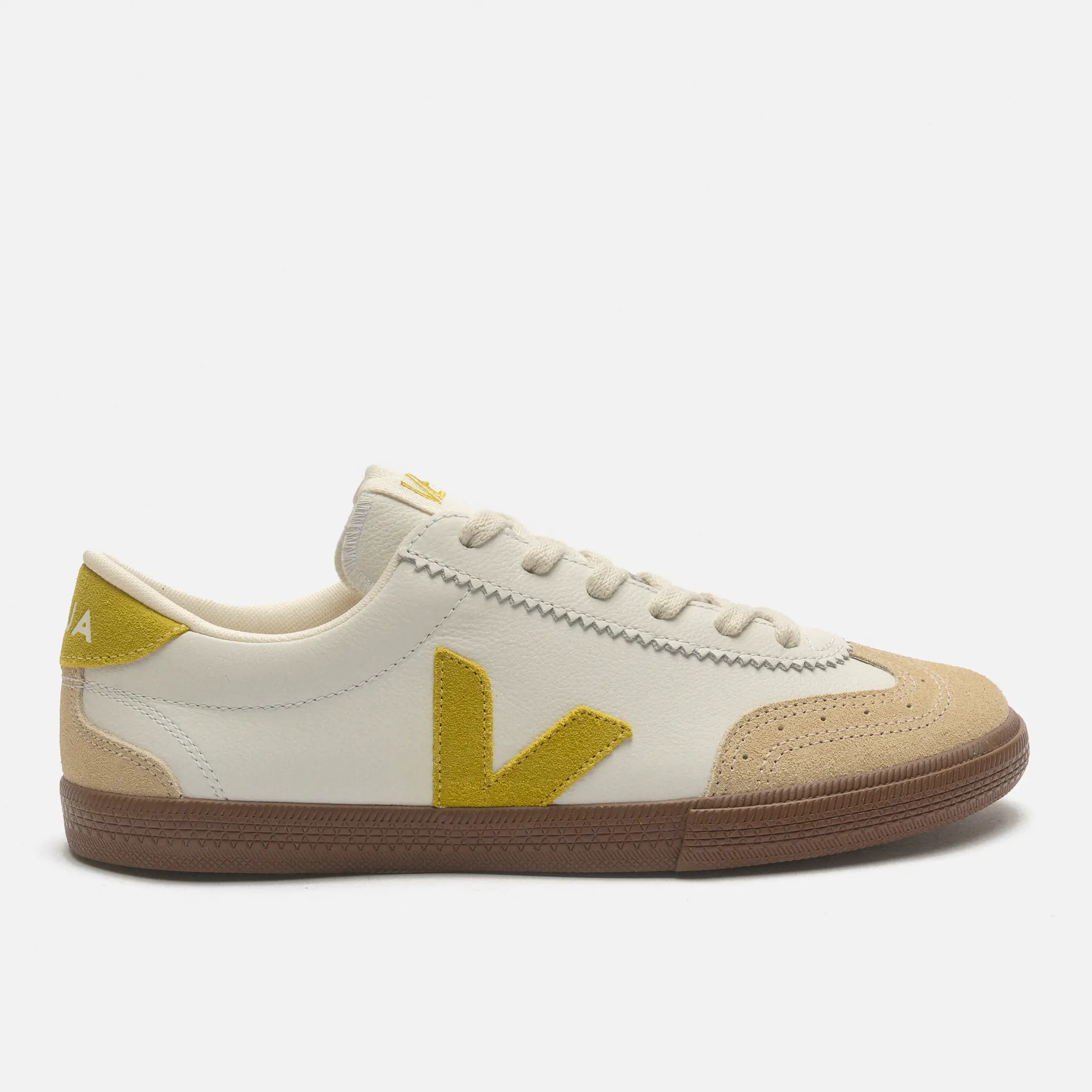 Veja Volley O.T. Leather White/Liquor/Bark