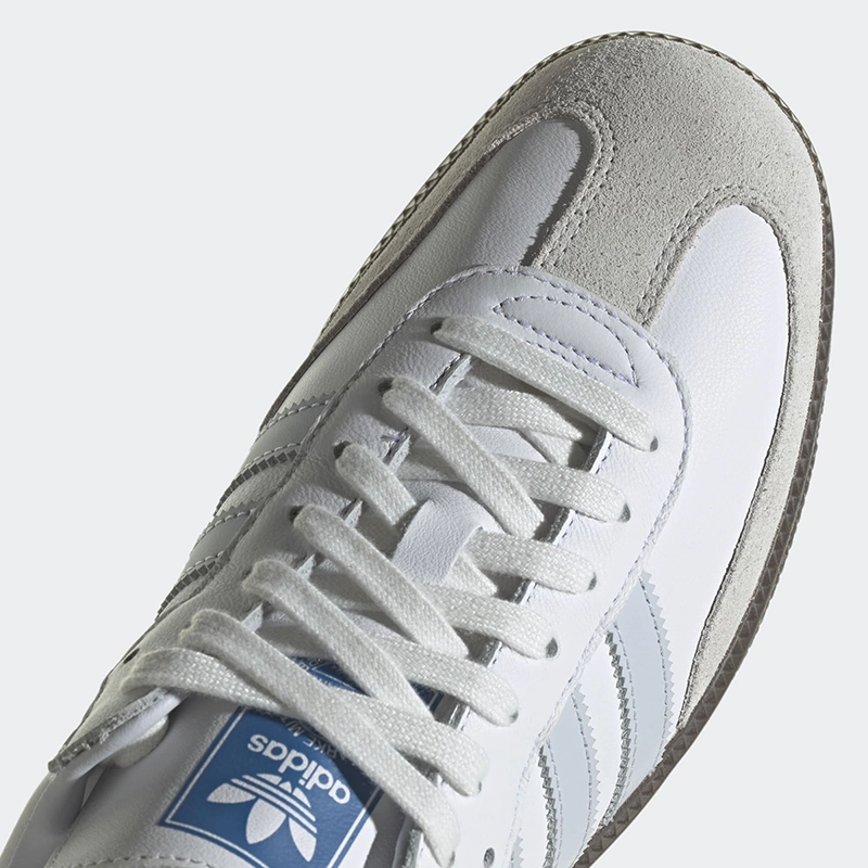 adidas Originals Sneaker Samba OG Core White/Halo Blue/Gum