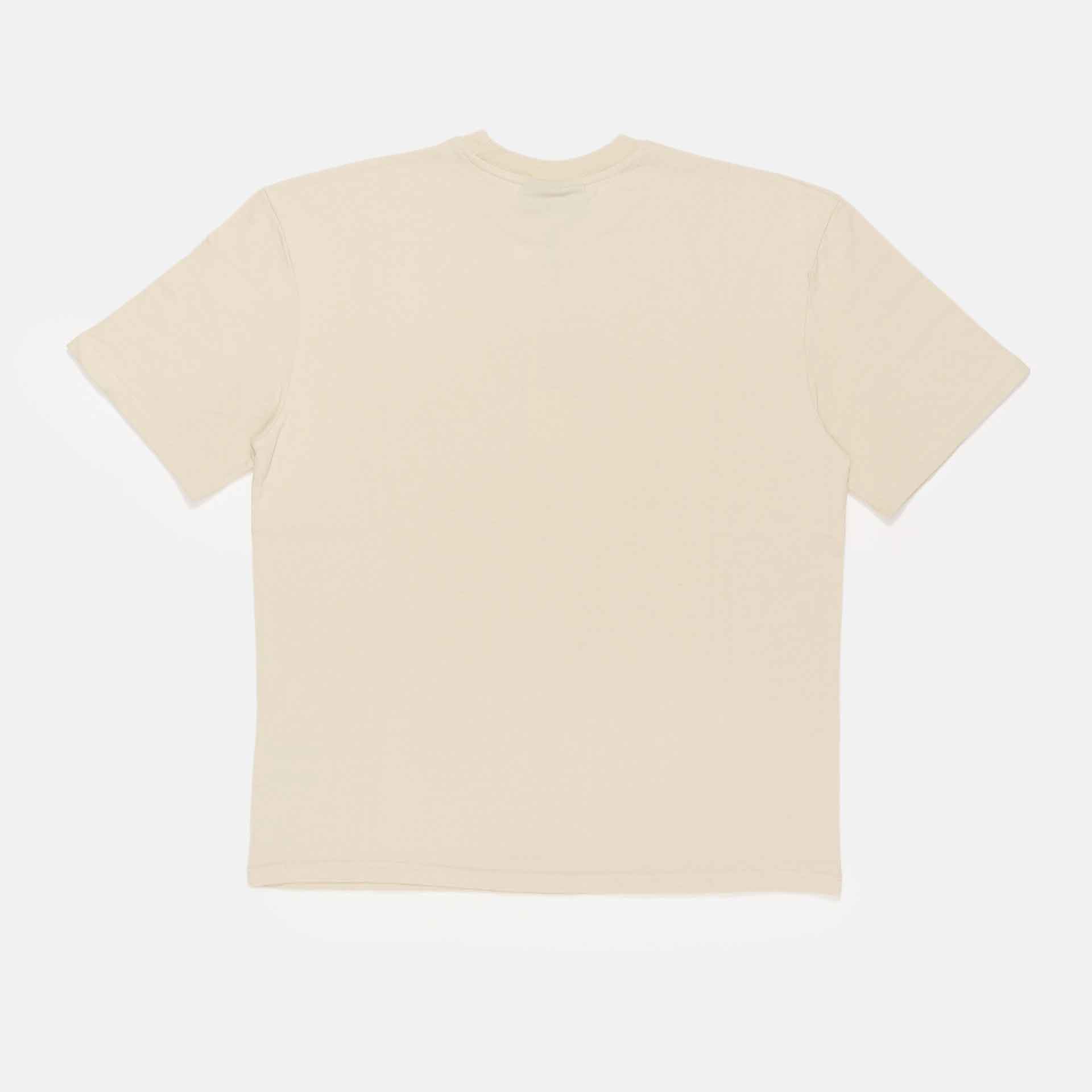 PEGADOR Logo Oversized T-Shirt Vintage Washed Angels Cream